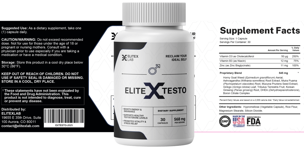 EliteXTesto Label